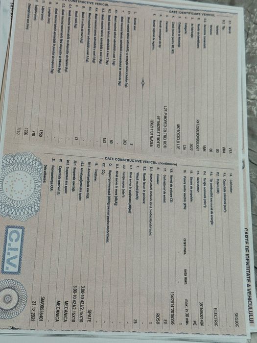 Moped electric Nou nefolosit