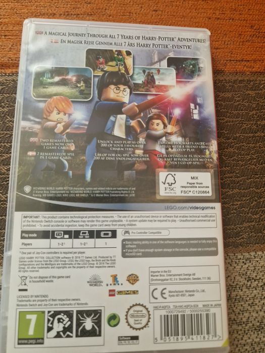 Lego Harry Potter Collection 1 to 7 years nintendo switch