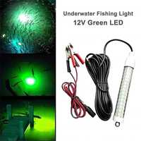 Led лампа за подводен риболов зелена светлина