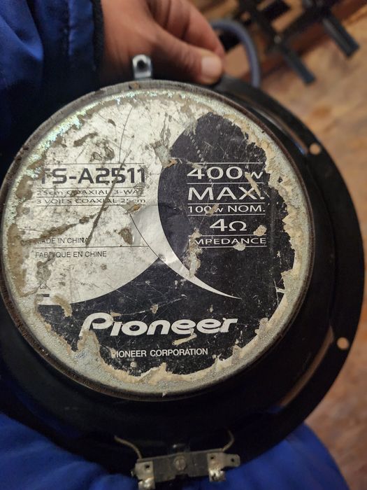 Boxe auto pioner 25cm foarte purernice