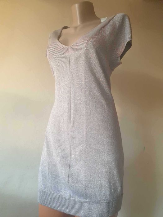 Fusta rosie lana vergina Pierre Cardin NOUA,rochie MNG, compleuAg