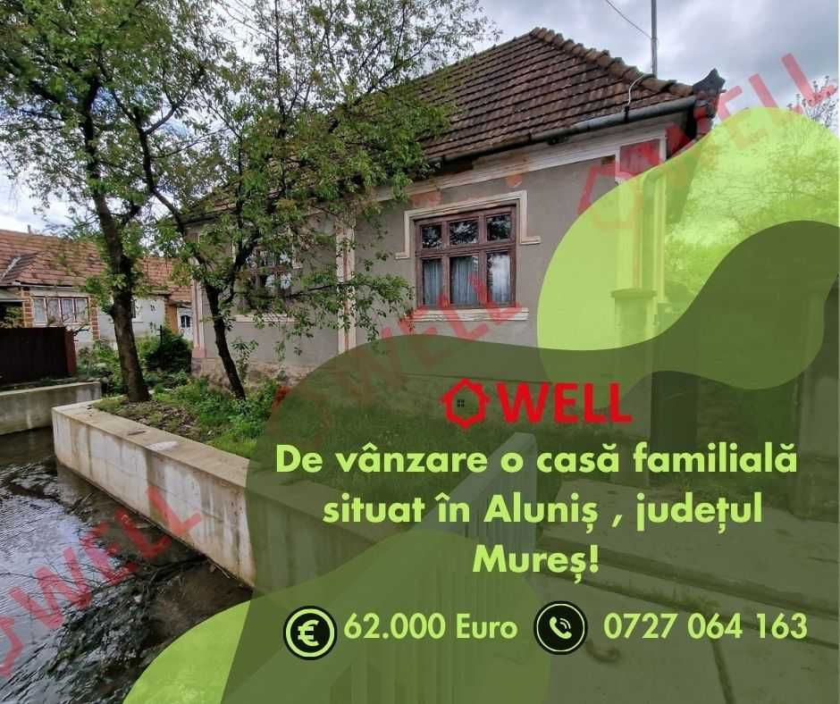 De vânzare o casă familială situat în Aluniș , județul Mureș!