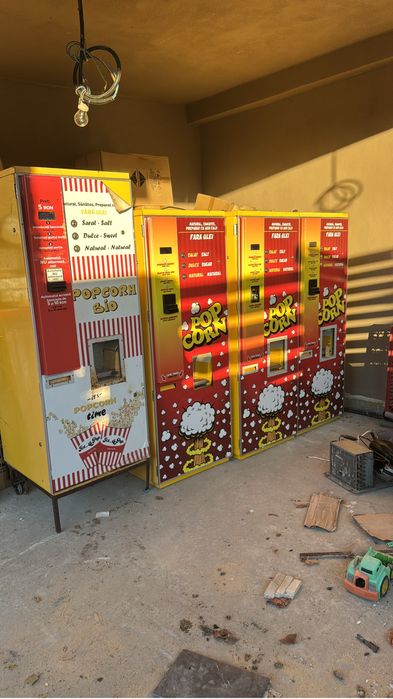 Automat de popcorn fara ulei
