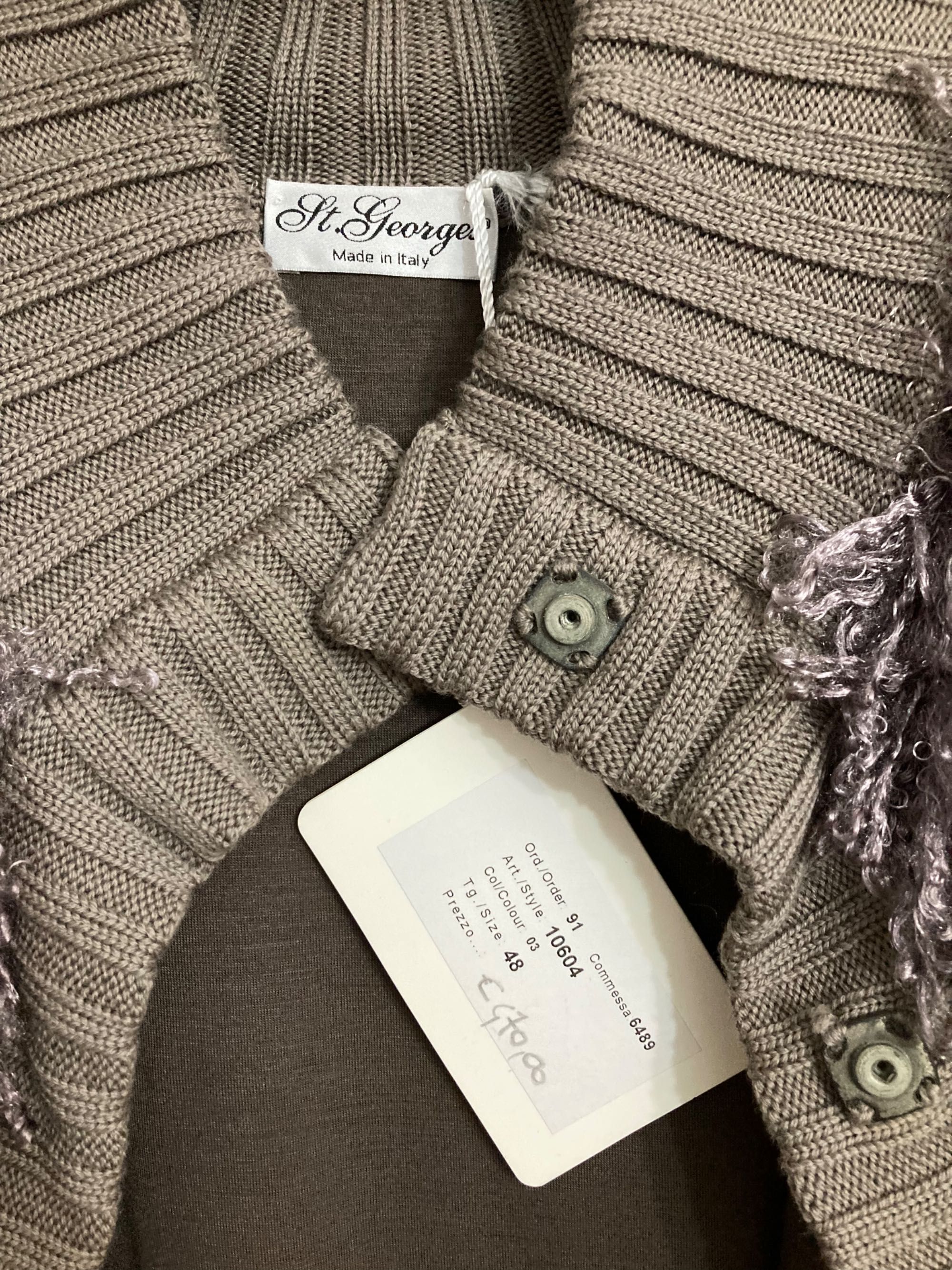 Jacheta din lana Made in Italy, noua, cu eticheta