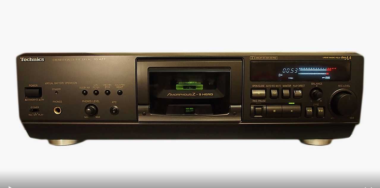 «Technics RS—AZ7» с колонками, кабель «Furutech», «Philips Metal C90»