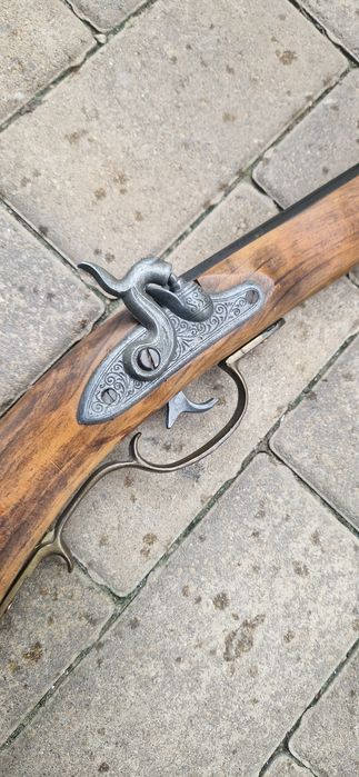Pusca pistol panoplie bronz