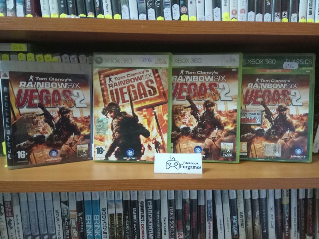 Vindem jocuri PS3 Tom Clancy s rainbow six vegas 2 20 lei Xbox 360 One