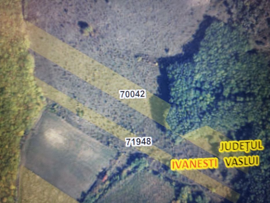 Vând teren pentru scoateri din fond forestier