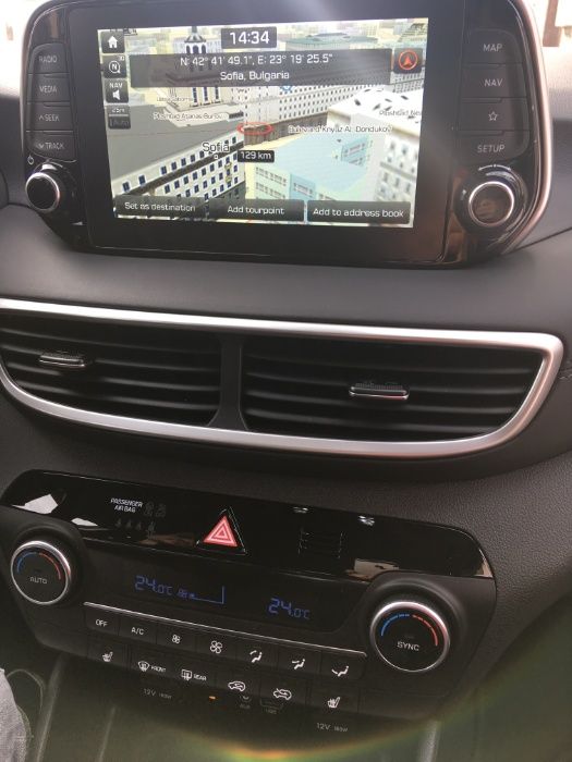 Hyundai Tucson Оригинална Навигационна Sd Card Европа Русия 2025 Карта