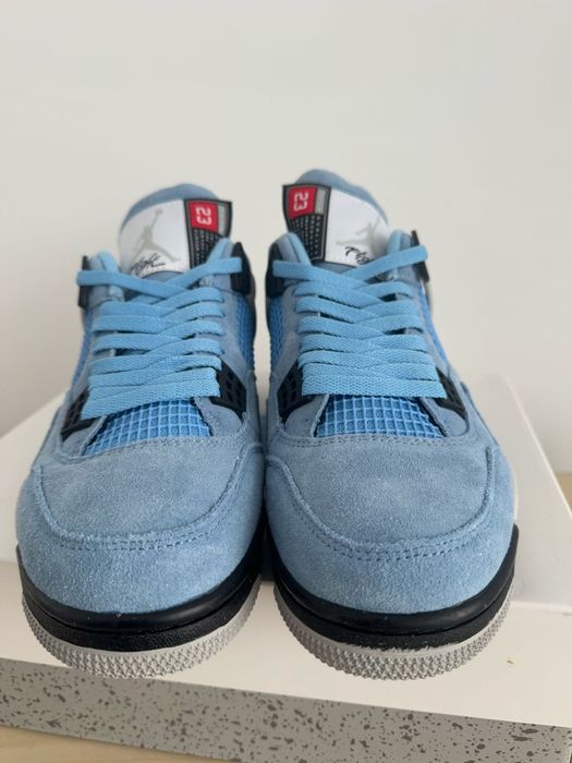 Air Jordan 4 Retro albastrii