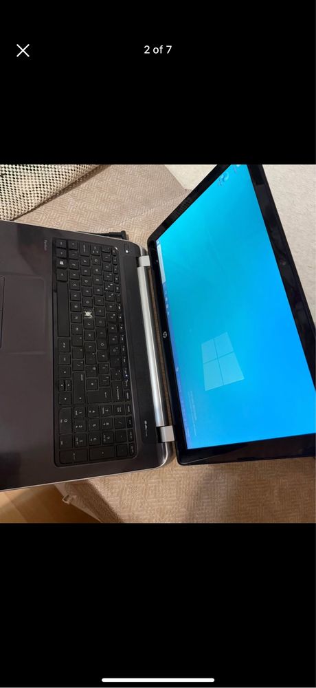 Лаптоп HP Pavilion – 8 GB RAM, Windows 10 Pro, AMD – Работещ