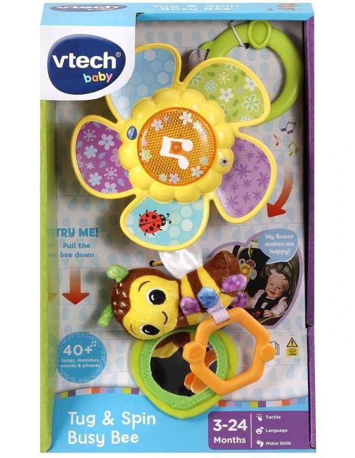 Интерактивна играчка Vtech Светеща дрънкалка, Пчеличка