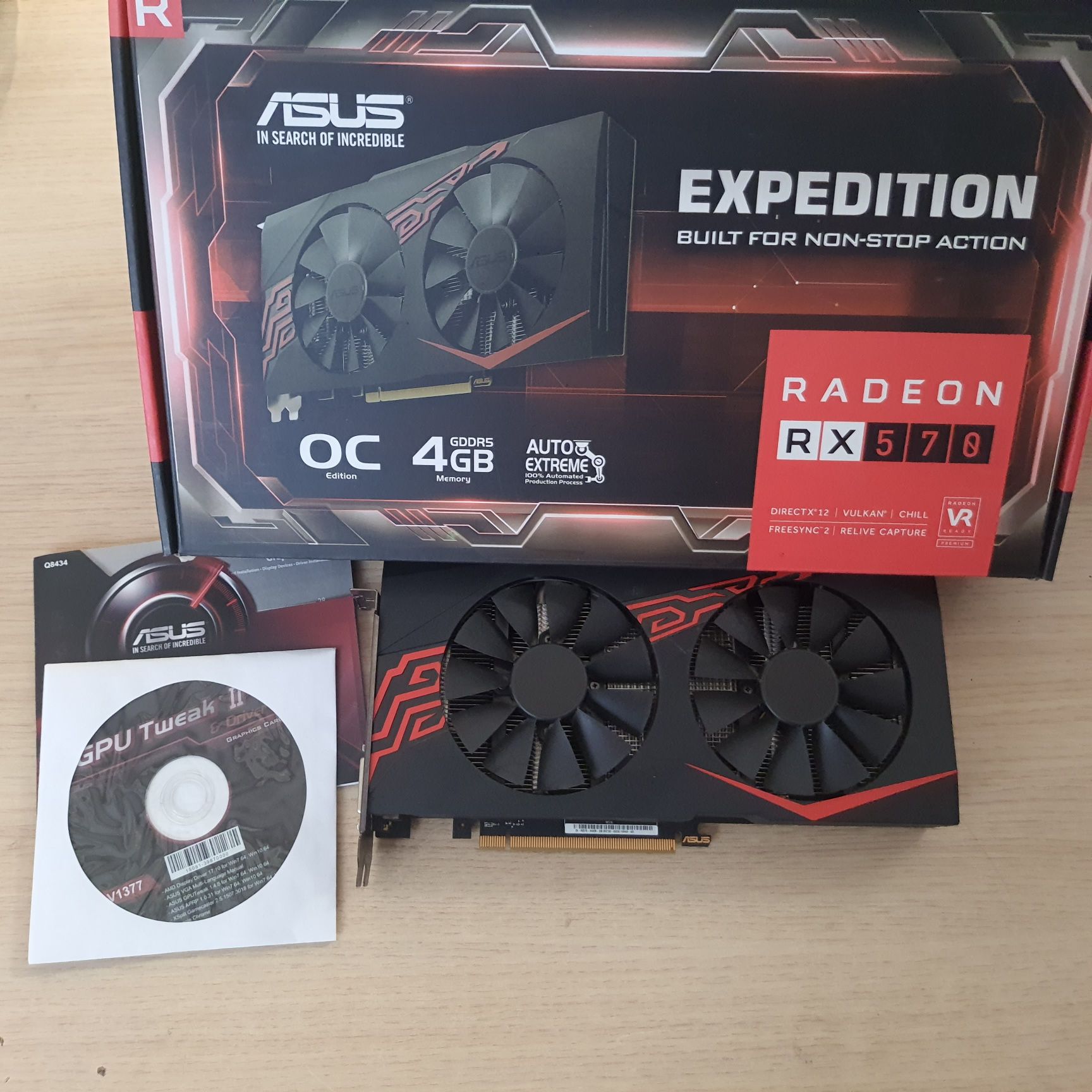 Vand Placa video ASUS RX570 4Gb EXPEDITION