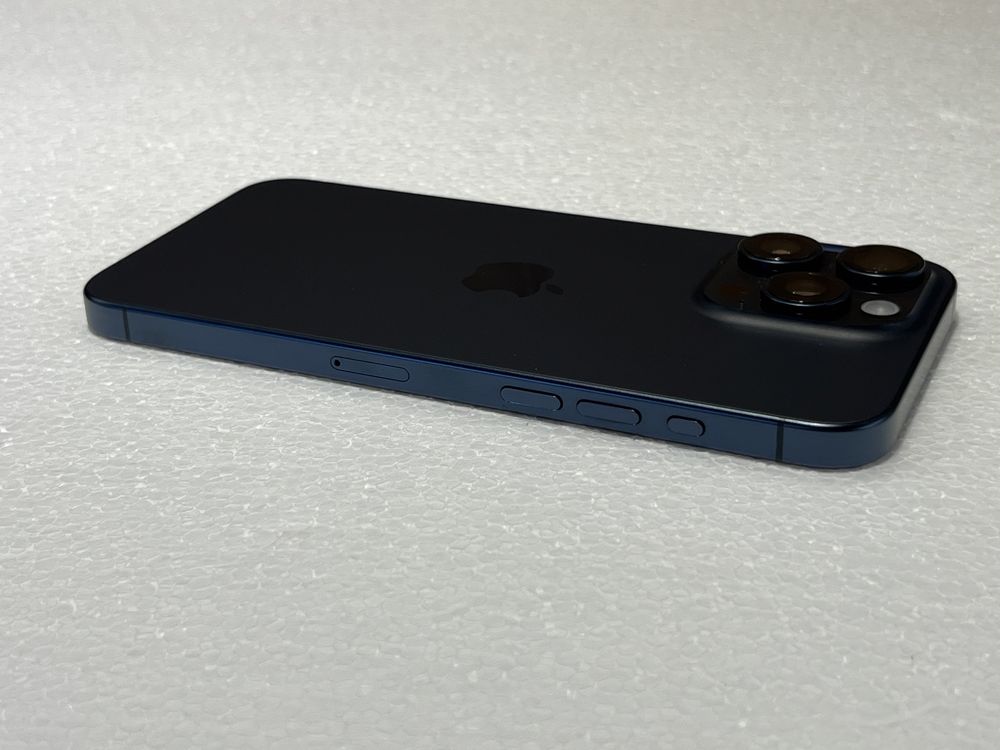 iPhone 15 PRo MAX 256Gb Blue Titanium Neverlocked 100% viata bateriei