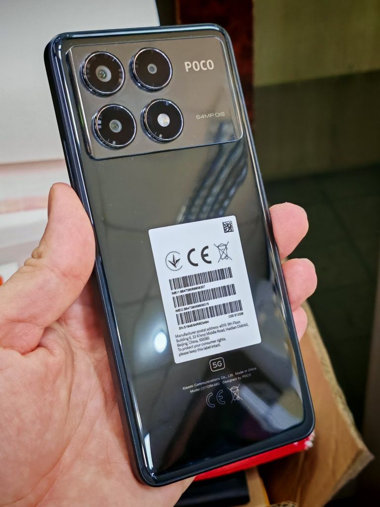Poco X6 Pro 12/512gb в идеале официалка
