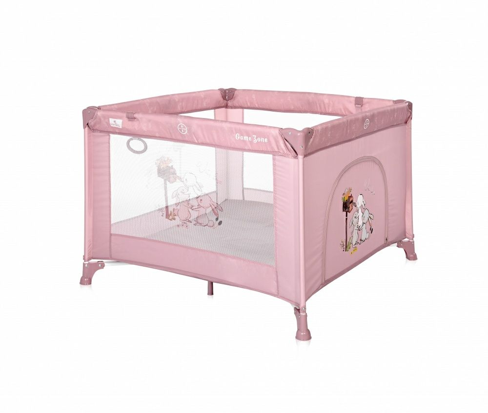 Tarc de joaca Game Zone Beige Rose Rabbits