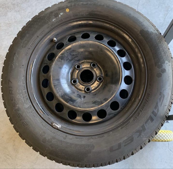 jante originale VW Tiguan 17 roti iarna 215/65/17