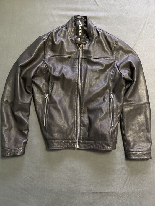 Мъжко кожено яке REPLAY