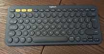 Tastatura Wireless LOGITECH K380, Bluetooth, Layout US INT, gri