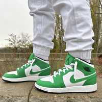 Jordan 1 Mid Lucky Green 36.5-44