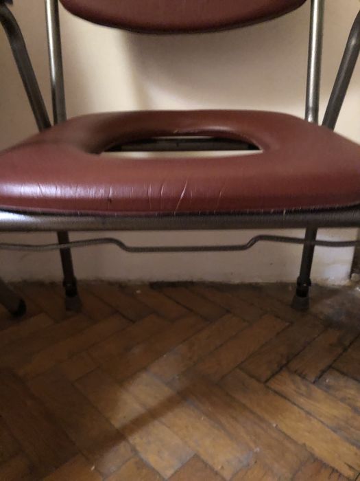 scaun wc, scaun toaleta, imitatie piele, ca nou