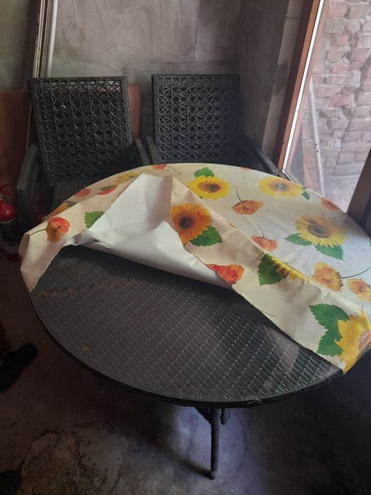 Set gradina masa si 4 scaune
