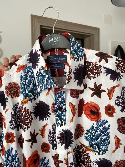 Cămăşi Oscar Banks Pure Cotton (Mărimea 41-42, L, Premium)