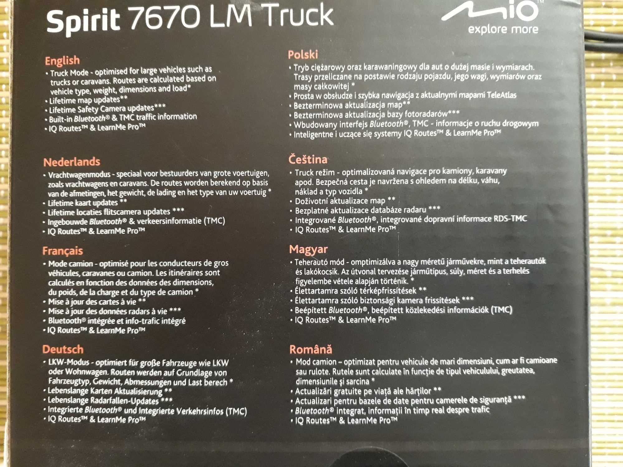Mio Spirit 7670 LM Truck