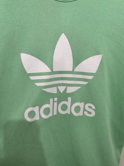 Bluza hanorac verde Adidas