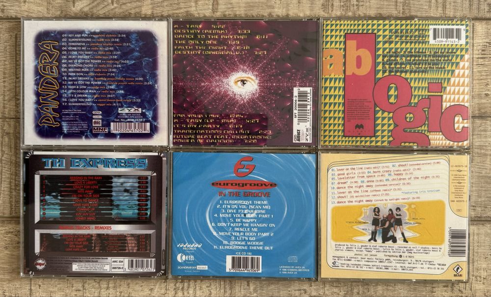 Cd-uri muzica Eurodance anii 90