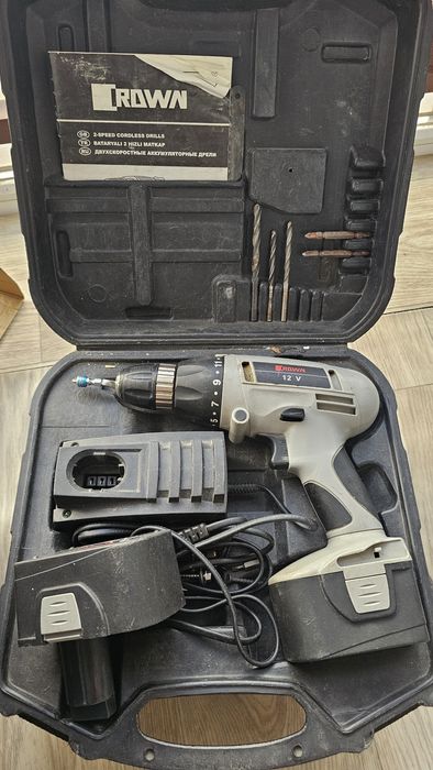 Шуруповерт кроун, crown