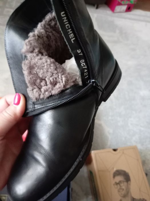 Ботинки зимние муж. 37 размер