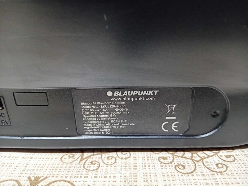 Колонка - Blaupunkt BT Speaker