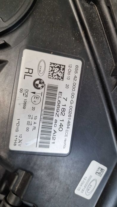 БМВ 7 серия Ф01 Ф02 ксенон десен фар BMW F01 F02 7 series xenon far