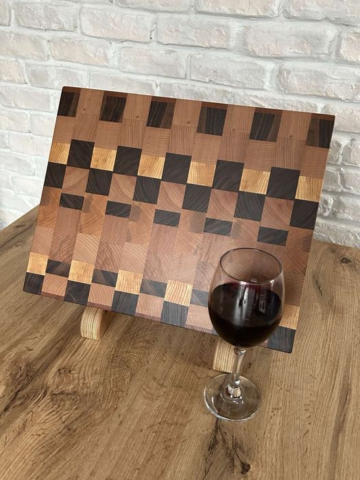 Енд грейн (end grain) дъска за рязане и сервиране