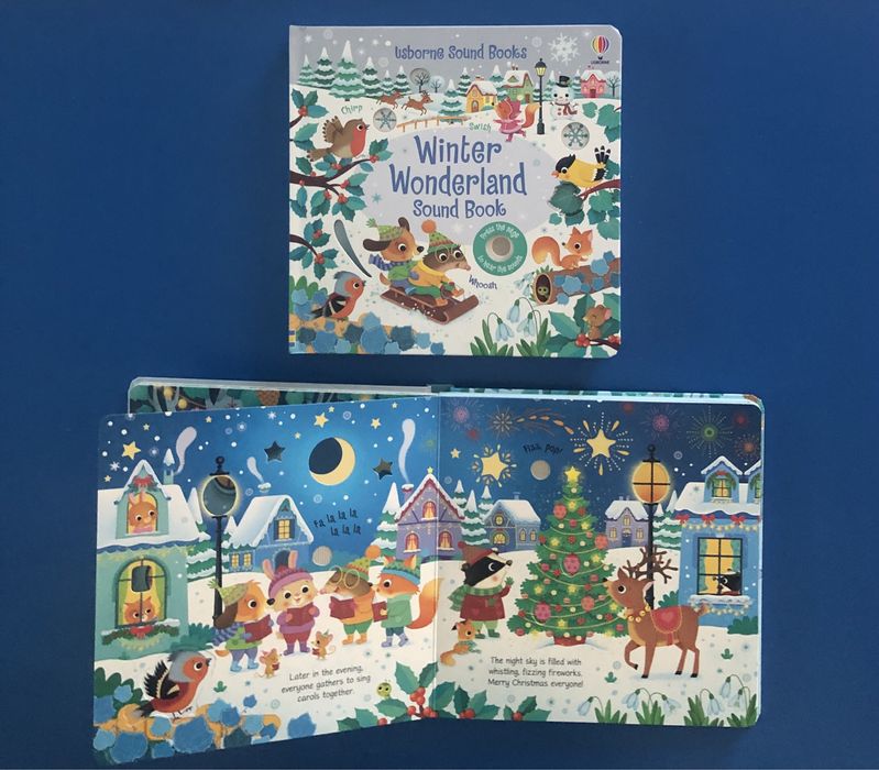 Carte cu sunete winter wonderland usborne