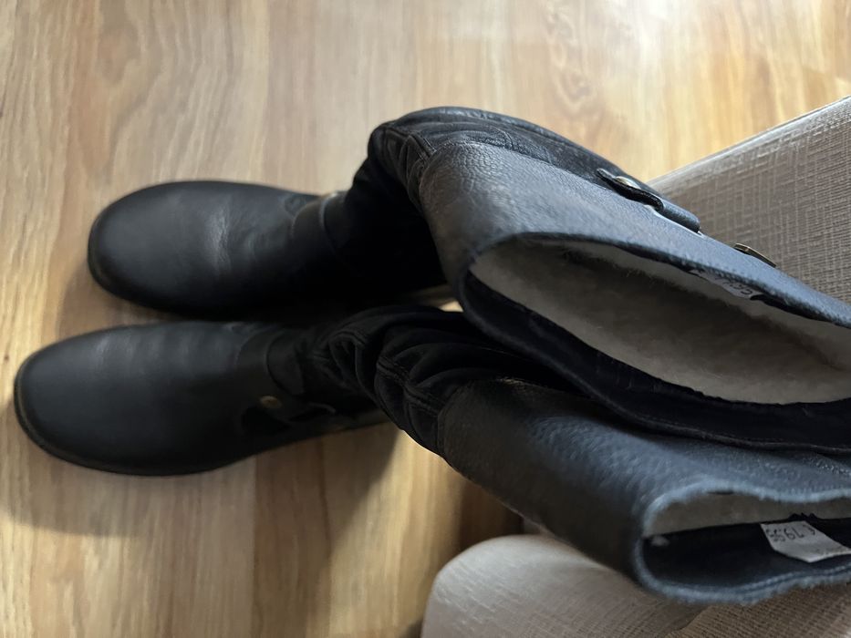 Cizme de piele damă TEX