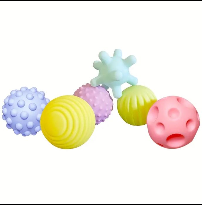 Продам сенсорные мячики с пищалками.