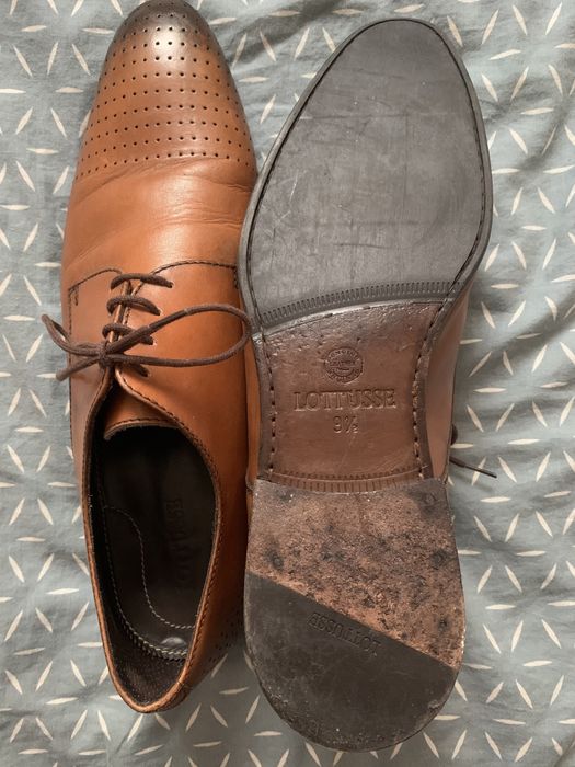 Pantofi Lottusse piele coniac 44