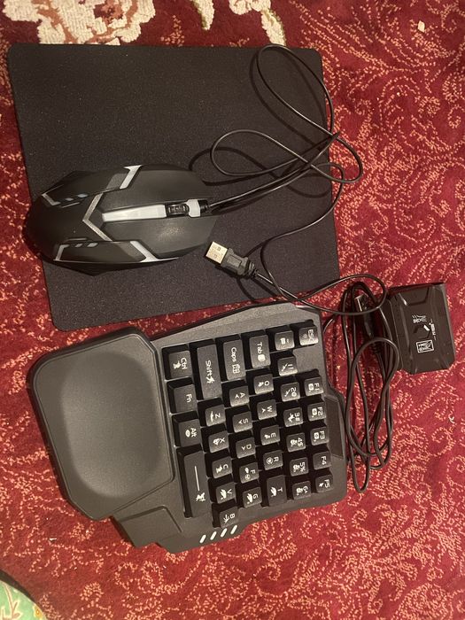 Клавиатура мышка адаптер комплект