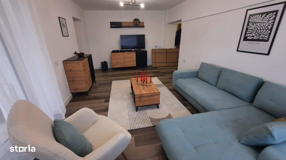 Str. Hortensiei (bloc nou)–chirie ap. in vila, finisat si mobilat