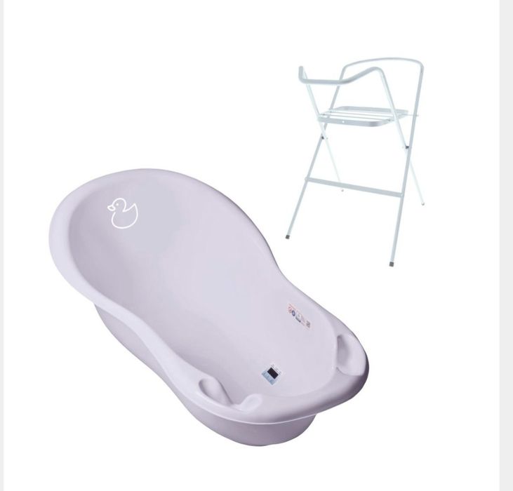 Vând cadita cu suport metalic, termometru si cadru metalic-102cm