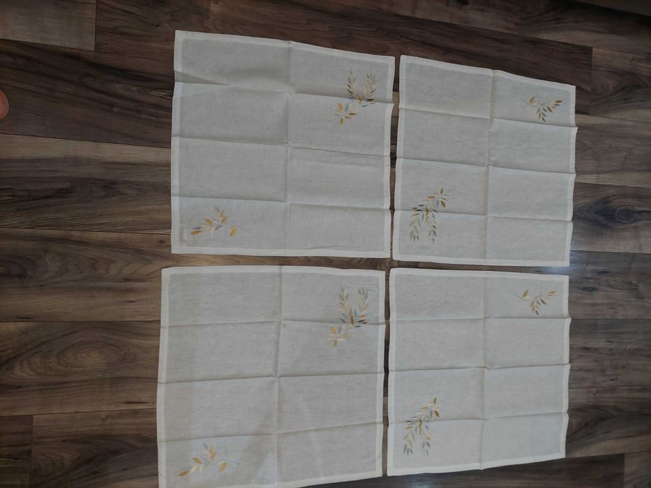 Салфетки от блат с бродерия