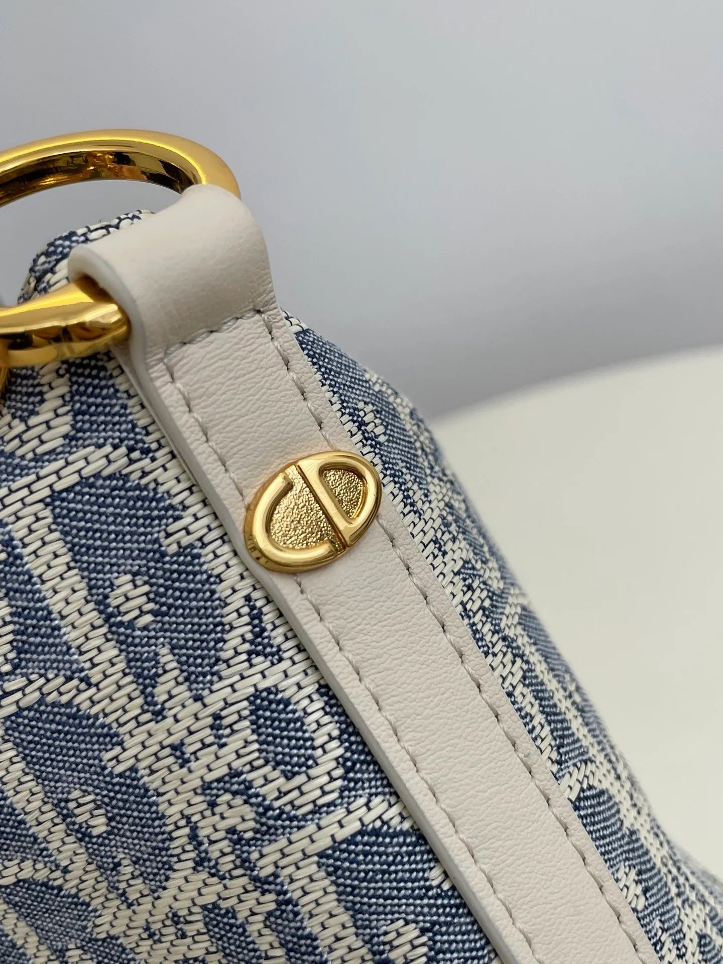 Dior Diorstar Hobo Blue Oblique Chambray