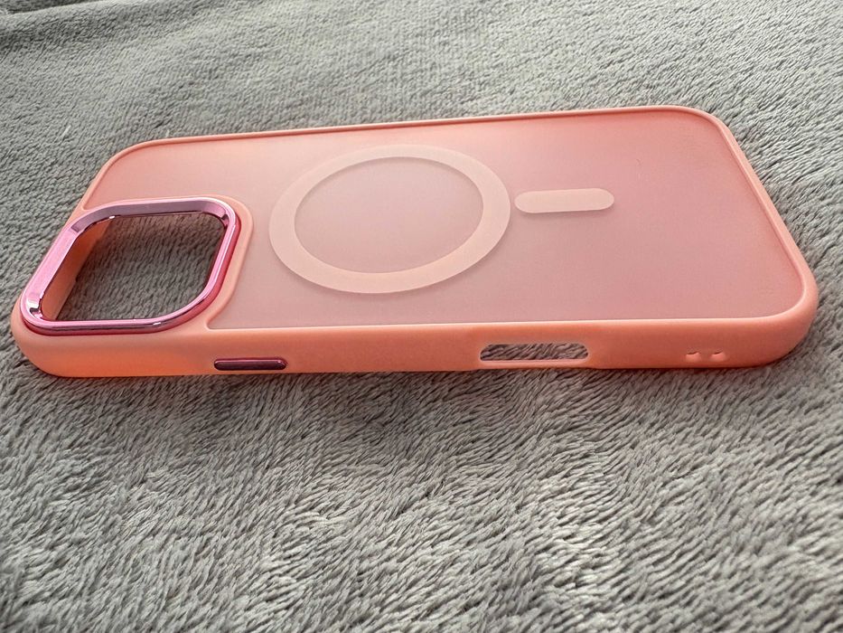 Husa roz TPU - iPhone 16 Pro Max - MagSafe