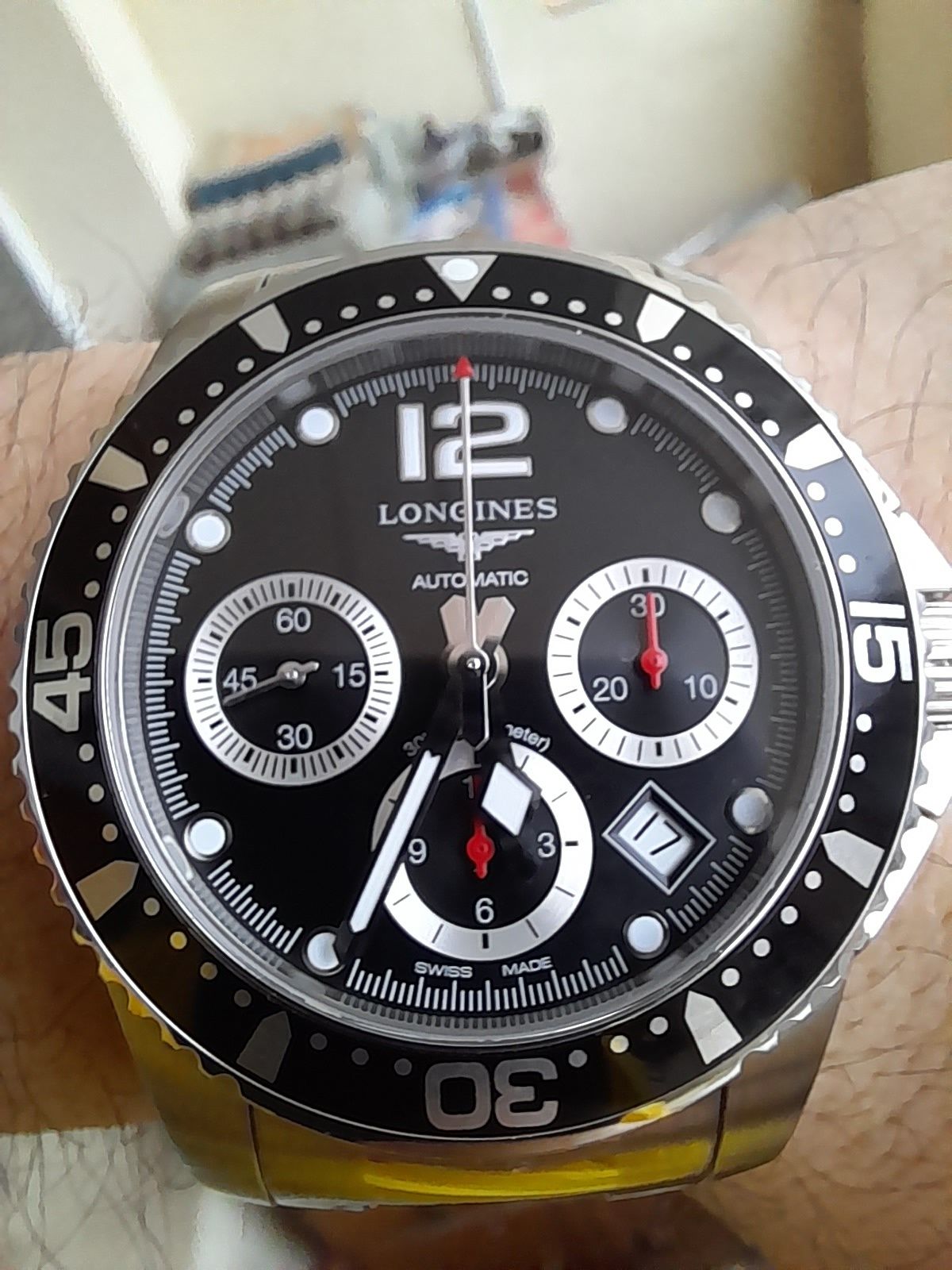 Longines hydroconquest automatic chronograph