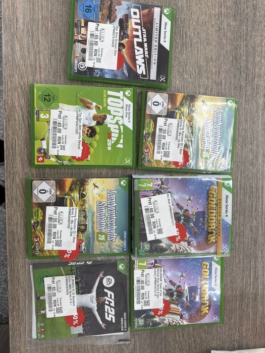 Jocuri xbox trimit prin curier