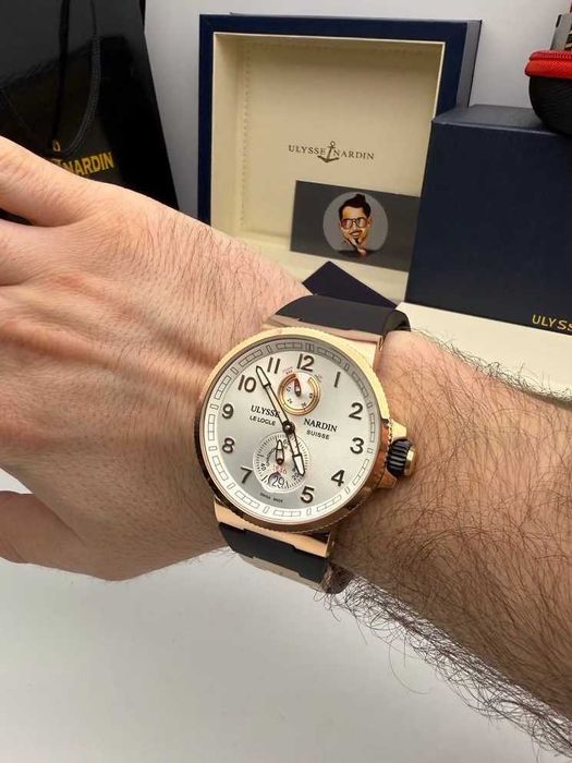 ulysse nardin lelocle розово бяло