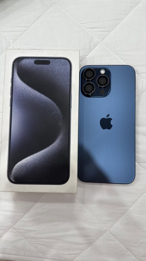 iPhone 15 Pro Max, 256 GB, синий