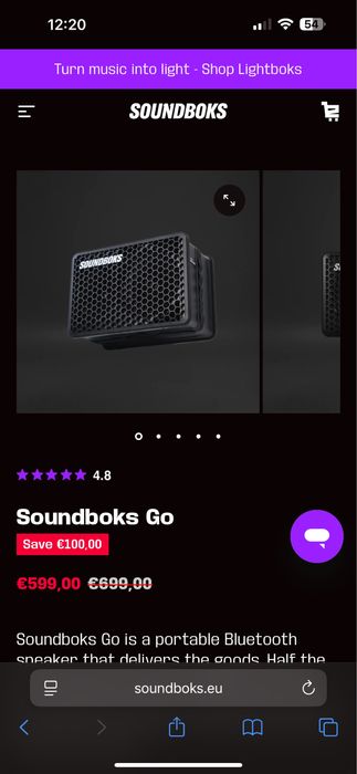 Vand Soundboks Go